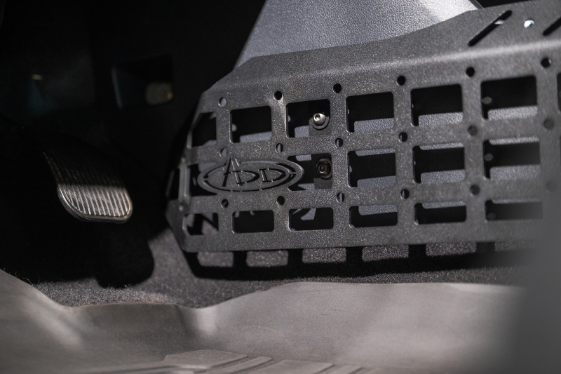 Ford F-150 Molle Panels - Addictive Desert Designs - Center Console - Hammer Black - `21-`26